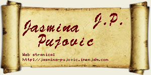 Jasmina Pujović vizit kartica